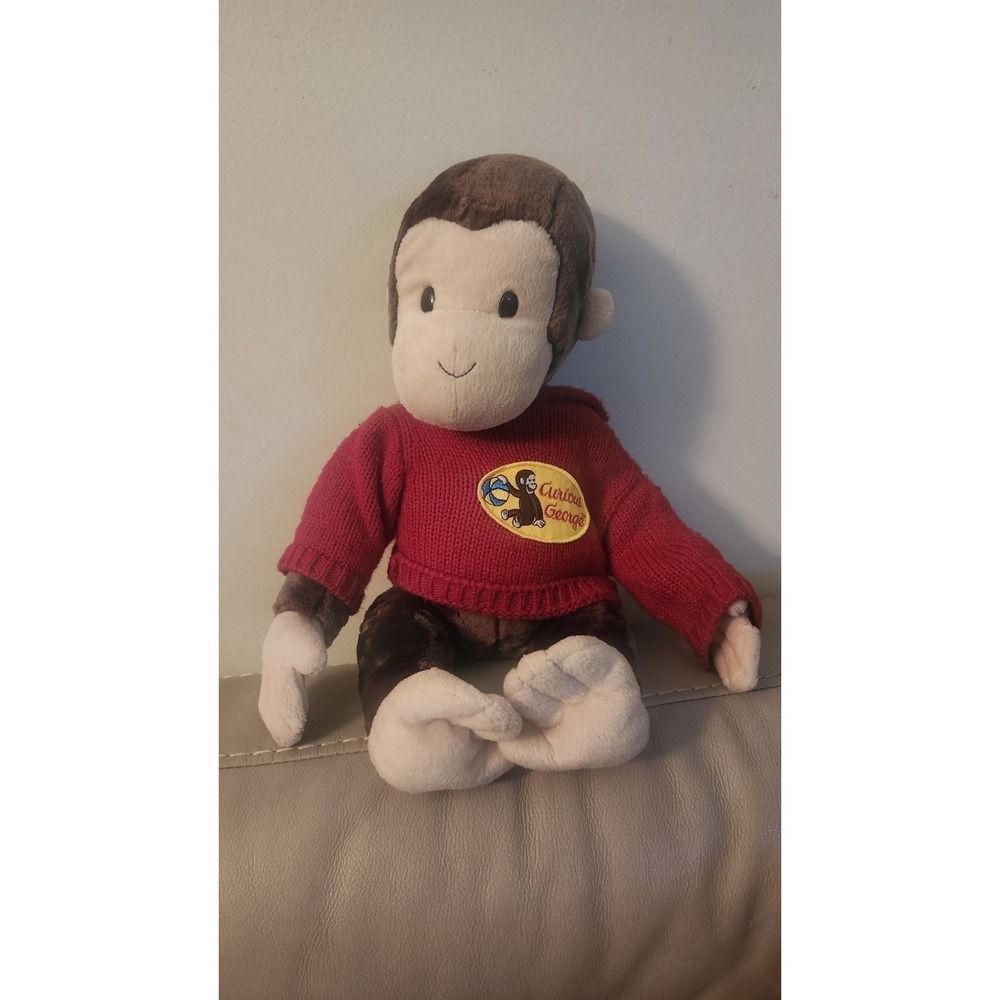 GUND CUTE SOFT CURIOUS GEORGE MONKEY 17" Plush‎ Stuffed Animal Toy
